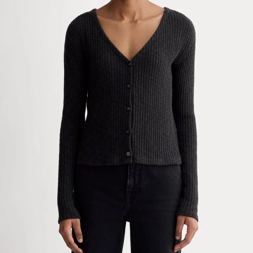 Everlane Cozy Rib Cardigan